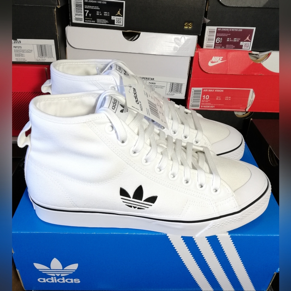 ADIDAS NIZZA HIGH MEN'S US SIZE 11.5 BRAND NEW IN BOX